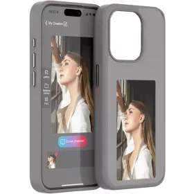   E-Ink okos telefontok, programozható NFC kijelzővel iPhone 13 Pro, ezüst