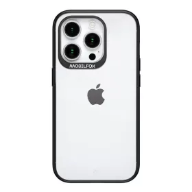   Mobilfox Apple iPhone 15 pro full-shock 3.0 hátlap tok, Nude Black