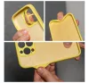 2mm Apple iPhone 11 szilikon hátlap tok, sárga