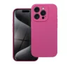 2mm Apple iPhone 14 Pro szilikon hátlap tok, rózsaszín