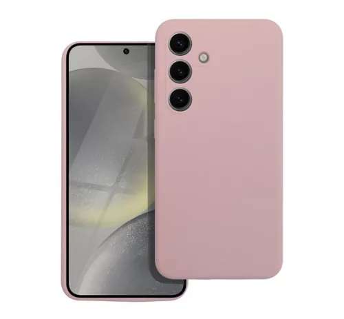 2mm Samsung Galaxy A34 5G szilikon hátlap tok, világos rózsaszín
