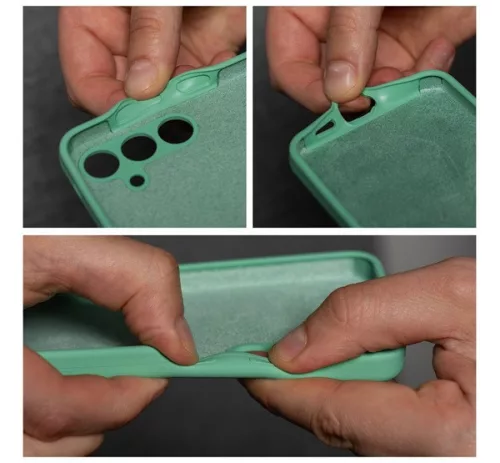2mm Xiaomi Redmi NOTE 13 Pro 5G szilikon hátlap tok, mentazöld