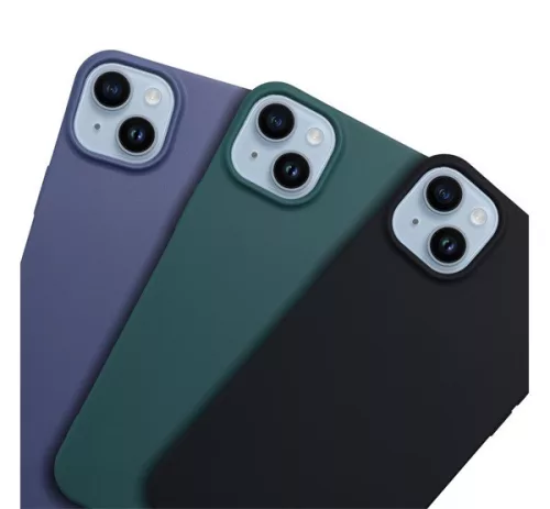 Matt Samsung Galaxy A05S szilikon tok, fekete