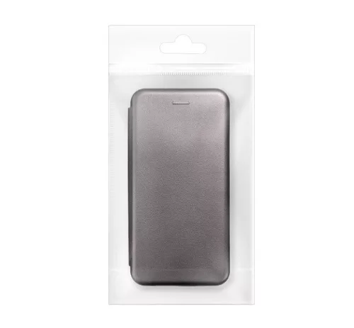 Forcell Elegance oldalra nyíló hátlap tok Apple iPhone 16 Pro Max, szürke