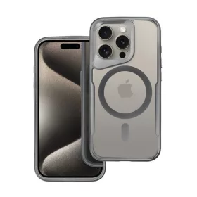   Ergofit Apple iPhone 16 Plus MagSafe kompatibilis hátlap tok, szürke