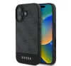 Guess 4G Bottom Stripe Apple iPhone 16 Plus hátlap tok, szürke GUHCP16MG4GLGR