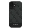 Guess 4G Bottom Stripe Apple iPhone 16 Plus hátlap tok, szürke GUHCP16MG4GLGR