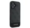 Guess 4G Bottom Stripe Apple iPhone 16 Plus hátlap tok, szürke GUHCP16MG4GLGR