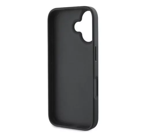 Guess 4G Bottom Stripe Apple iPhone 16 Plus hátlap tok, szürke GUHCP16MG4GLGR