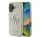 Guess Fixed Glitter Big 4G Apple iPhone 16 Plus hátlap tok, arany