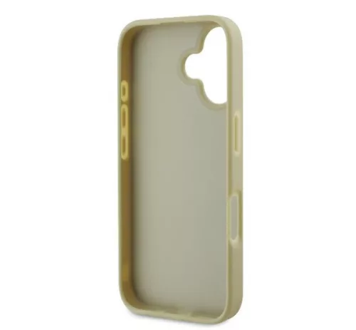 Guess Fixed Glitter Big 4G Apple iPhone 16 Plus hátlap tok, arany