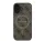 Guess 4G Ring Classic Logo Apple iPhone 16 Plus hátlap tok, barna GUHMP16MG4GFRW