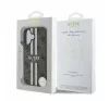 Guess 4G Printed Stripes MagSafe Apple iPhone 16 hátlap tok, barna GUHMP16SP4RPSW