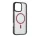 Tactical MagForce Hyperstealth 2.0 Apple iPhone 16 Pro Max MagSafe kompatibilis tok, fekete/piros