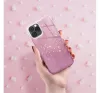 Apple iPhone 16 Plus csillámos hátlap tok, rózsaszín