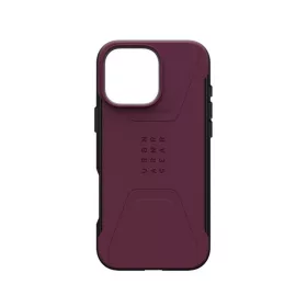 UAG Civilian Apple iPhone 16 Pro Max hátlap tok, bordeaux