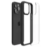 Spigen Ultra Hybrid Apple iPhone 16 Pro Max tok, Matte Black, fekete ACS07996