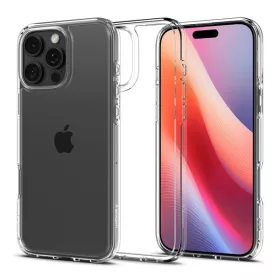   Spigen Ultra Hybrid Apple iPhone 16 Pro Max tok, Crystal Clear, átlátszó ACS07992