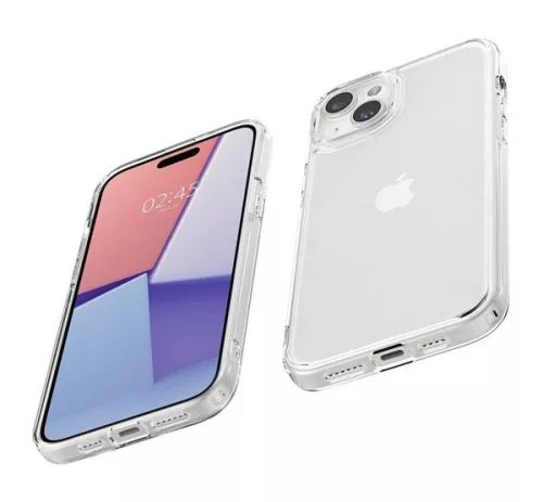 Spigen Ultra Hybrid Apple iPhone 16 Plus tok, Crystal Clear, átlátszó ACS08069