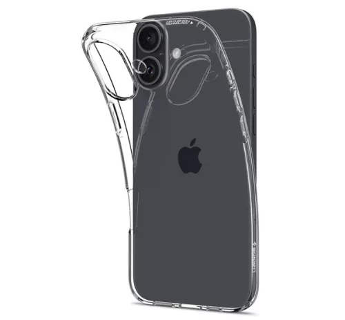 Spigen Liquid Crystal Apple iPhone 16 Plus tok, Crystal Clear, átlátszó ACS08064