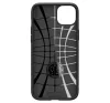 Spigen Liquid Air Apple iPhone 16 Plus tok, Matte Black, fekete ACS08066