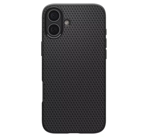 Spigen Liquid Air Apple iPhone 16 tok, Matte Black, fekete ACS08194