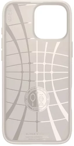 Spigen Liquid Air Apple iPhone 16 Pro tok, Natural Titanium, átlátszó-bézs, bézs ACS08120