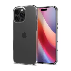   Spigen Liquid Crystal Apple iPhone 16 Pro tok, Crystal Clear, átlátszó ACS08112