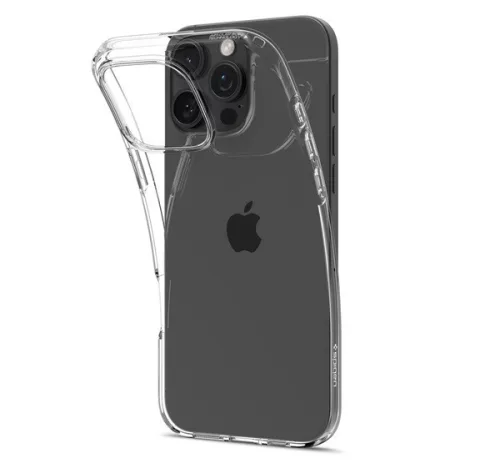 Spigen Liquid Crystal Apple iPhone 16 Pro tok, Crystal Clear, átlátszó ACS08112