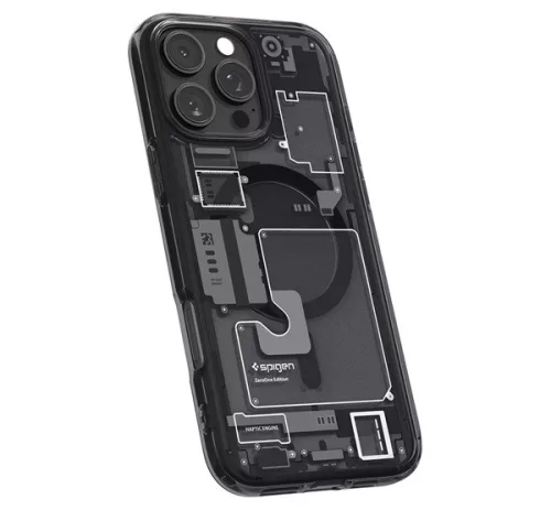 Spigen Ultra Hybrid MagFit Apple iPhone 16 Pro tok, MagSafe, Zero One, fekete ACS08135