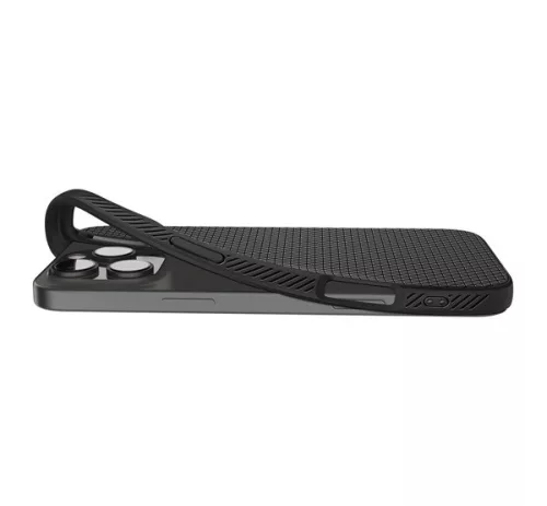 Spigen Liquid Air Apple iPhone 16 Pro Max tok, Matte Black, fekete ACS07988
