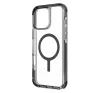 Uniq Combat Apple iPhone 16 Plus MagSafe szilikon tok, karbon fekete
