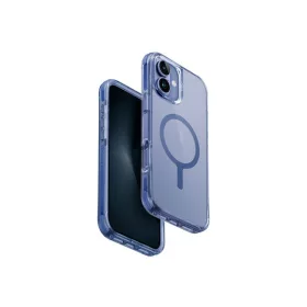 Uniq Combat Apple iPhone 16 Plus MagSafe szilikon tok, kék