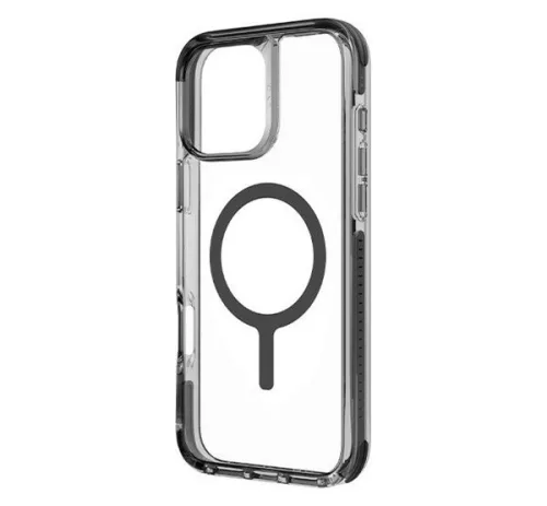 Uniq Combat Apple iPhone 16 Pro MagSafe szilikon tok, karbon fekete
