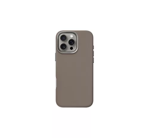 Uniq Lyden Apple iPhone 16 Pro MagSafe Bőr tok, szürke