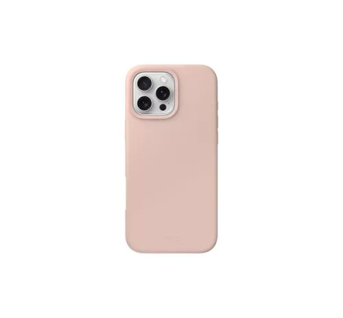 Uniq Lino Apple iPhone 16 Pro Max Magsafe szilikon tok, rózsaszín