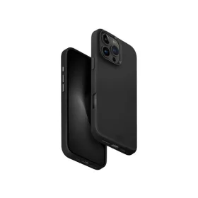 Uniq Lyden Apple iPhone 16 Pro Max MagSafe Bőr tok, fekete