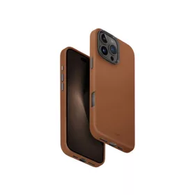Uniq Lyden Apple iPhone 16 Pro Max MagSafe Bőr tok, barna