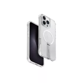   Uniq Eleva Apple iPhone 16 Pro Max Magsafe szilikon tok tartó résszel, átlátszó
