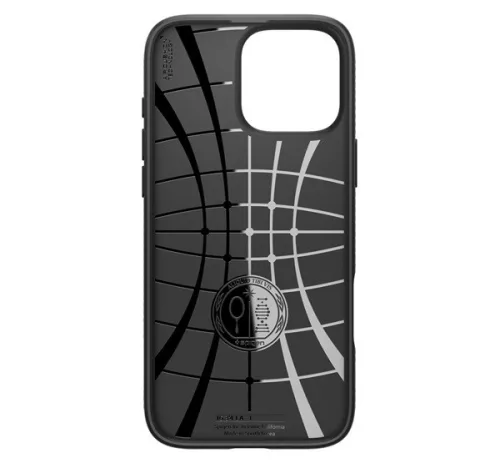 Spigen Liquid Air Apple iPhone 16 Pro tok, Matte Black, fekete ACS08117