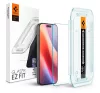 Spigen Glas.tR EZ Fit Apple iPhone 16 Pro Max / 17 Pro Max, tempered kijelzővédő fólia felhelyező kerettel (2db) AGL07907