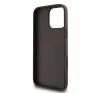 Guess PU 4G Metal Logo Apple iPhone 16 Pro hátlap tok, barna