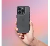 Matrix Apple iPhone 16 Plus hátlap tok kameravédő peremmel, fekete