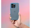 Matrix Apple iPhone 16 Pro hátlap tok kameravédő peremmel, kék
