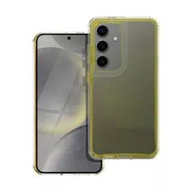   Matrix Samsung Galaxy A35 5G hátlap tok kameravédő peremmel, sárga