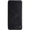 Huawei P50 / P50E, Oldalra nyíló tok, Nillkin Qin, fekete