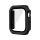 Apple Watch 1-3 (38 mm), Műanyag védőkeret, kijelzővédő felülettel, közepesen ütésálló, szíj nélkül, fekete