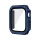 Apple Watch 1-3 (42 mm), Műanyag védőkeret, kijelzővédő felülettel, közepesen ütésálló, szíj nélkül, sötétkék