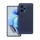 Xiaomi Redmi Note 12 5G / Poco X5 5G, Műanyag hátlap védőtok, légáteresztő, lyukacsos minta, Breezy, sötétkék