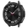 Samsung Galaxy Watch 6 Classic (43mm) SM-R950 / R955, Szilikon védőkeret, közepesen ütésálló, Spigen Liquid Air, fekete